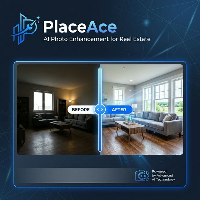 Editing Place Real Estate Photo Editing | PlaceAce — AI Enhancement in Seconds